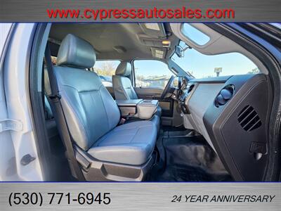 2014 Ford F-350 Super Duty 6.7L DIESEL 4X4 UTILITY BED W/CRANE   - Photo 14 - Auburn, CA 95603