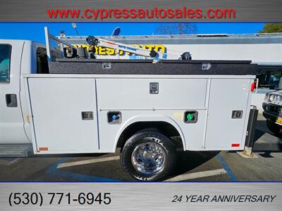 2014 Ford F-350 Super Duty 6.7L DIESEL 4X4 UTILITY BED W/CRANE   - Photo 8 - Auburn, CA 95603