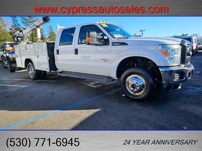 2014 Ford F-350 Super Duty 6.7L DIESEL 4X4 UTILITY BED W/CRANE   - Photo 7 - Auburn, CA 95603