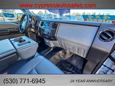 2014 Ford F-350 Super Duty 6.7L DIESEL 4X4 UTILITY BED W/CRANE   - Photo 16 - Auburn, CA 95603