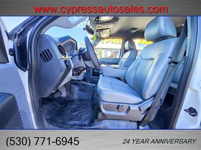2014 Ford F-350 Super Duty 6.7L DIESEL 4X4 UTILITY BED W/CRANE   - Photo 12 - Auburn, CA 95603