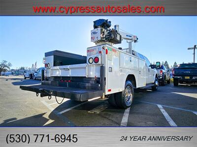 2014 Ford F-350 Super Duty 6.7L DIESEL 4X4 UTILITY BED W/CRANE   - Photo 5 - Auburn, CA 95603