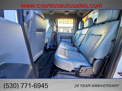 2014 Ford F-350 Super Duty 6.7L DIESEL 4X4 UTILITY BED W/CRANE   - Photo 13 - Auburn, CA 95603