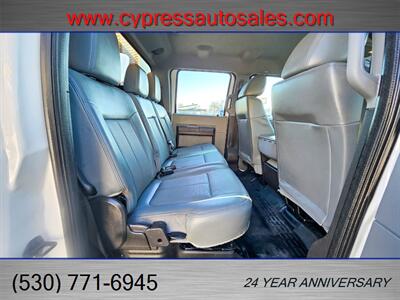 2014 Ford F-350 Super Duty 6.7L DIESEL 4X4 UTILITY BED W/CRANE   - Photo 15 - Auburn, CA 95603