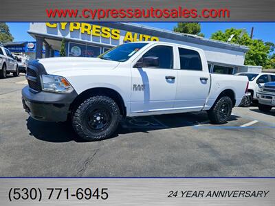 2016 RAM 1500 TRADESMAN CREW CAB 4X4 LOW MILES - Photo 1 - Auburn, CA 95603