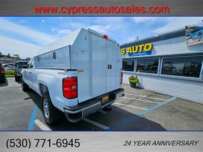 2017 Chevrolet Silverado 3500 CREW CAB 4X4 LB W/UTILITY SHELL - Photo 4 - Auburn, CA 95603