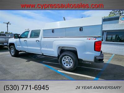 2017 Chevrolet Silverado 3500 CREW CAB 4X4 LB W/UTILITY SHELL - Photo 3 - Auburn, CA 95603