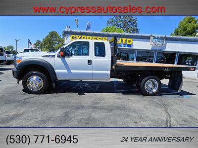 2013 Ford F-450 Super Duty FLAT BED DRW X-LOW MILES!   - Photo 2 - Auburn, CA 95603
