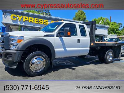 2013 Ford F-450 Super Duty FLAT BED DRW X-LOW MILES!   - Photo 1 - Auburn, CA 95603