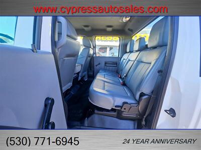 2015 Ford F-350 Super Duty CREW CAB UTILITY BED EXTRA LOW MILES   - Photo 10 - Auburn, CA 95603