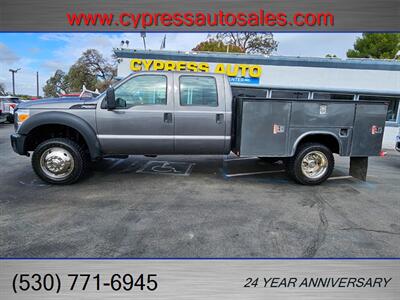 2011 Ford F450 CREW CAB UTILITY BED 4X4   - Photo 2 - Auburn, CA 95603