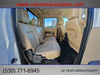 2013 Ford F-250 Lariat 6.7L Diesel Lariat Crew Cab 4X4   - Photo 13 - Auburn, CA 95603