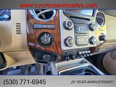 2013 Ford F-250 Lariat 6.7L Diesel Lariat Crew Cab 4X4   - Photo 21 - Auburn, CA 95603