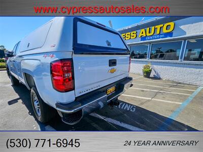 2016 Chevrolet Silverado 2500HD Long Bed 4x4 With Shell   - Photo 5 - Auburn, CA 95603