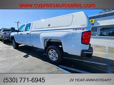 2016 Chevrolet Silverado 2500HD Long Bed 4x4 With Shell   - Photo 3 - Auburn, CA 95603