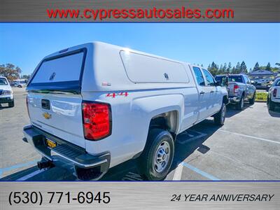 2016 Chevrolet Silverado 2500HD Long Bed 4x4 With Shell   - Photo 10 - Auburn, CA 95603