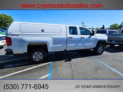 2016 Chevrolet Silverado 2500HD Long Bed 4x4 With Shell   - Photo 11 - Auburn, CA 95603
