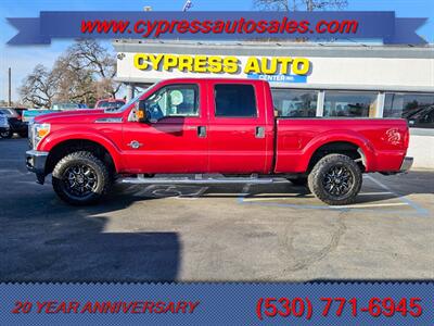 2013 Ford F-250 6.7L POWERSTROKE DIESEL 4X4 CREW CAB   - Photo 2 - Auburn, CA 95603