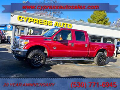 2013 Ford F-250 6.7L POWERSTROKE DIESEL 4X4 CREW CAB   - Photo 1 - Auburn, CA 95603