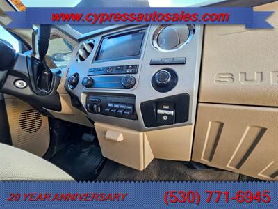 2013 Ford F-250 6.7L POWERSTROKE DIESEL 4X4 CREW CAB   - Photo 19 - Auburn, CA 95603