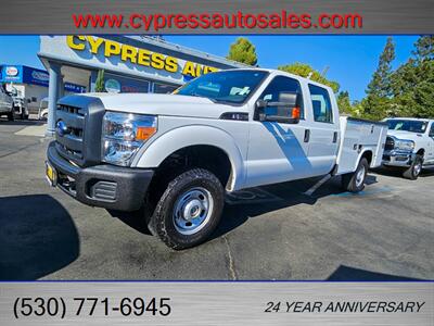 2016 Ford F-250 Super Duty CREW CAB 4X4 UTILIYY BED   - Photo 2 - Auburn, CA 95603