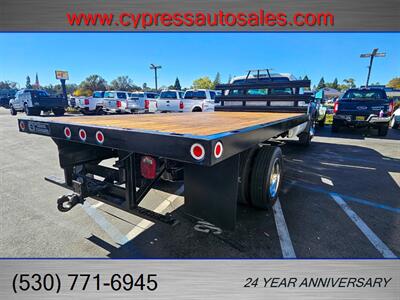 2011 FORD F550 FLAT BED LOW MILES   - Photo 6 - Auburn, CA 95603