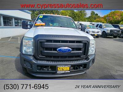 2011 FORD F550 FLAT BED LOW MILES   - Photo 9 - Auburn, CA 95603