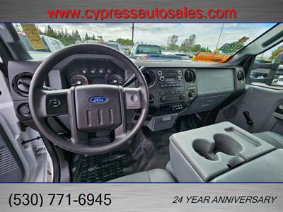 2011 FORD F550 FLAT BED LOW MILES   - Photo 13 - Auburn, CA 95603