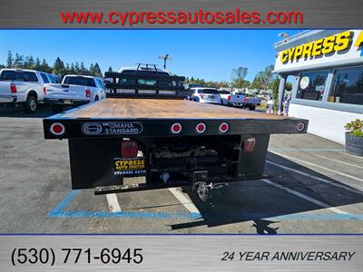 2011 FORD F550 FLAT BED LOW MILES   - Photo 4 - Auburn, CA 95603