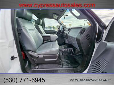 2011 FORD F550 FLAT BED LOW MILES   - Photo 11 - Auburn, CA 95603