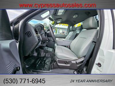 2011 FORD F550 FLAT BED LOW MILES   - Photo 10 - Auburn, CA 95603