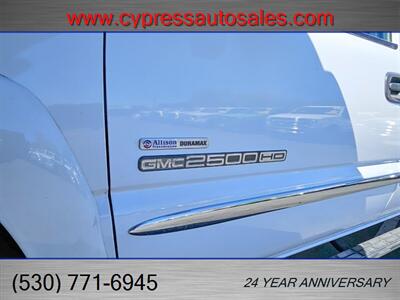 2006 GMC Sierra 2500HD 6.6L LBZ DIESEL 4X4   - Photo 24 - Auburn, CA 95603