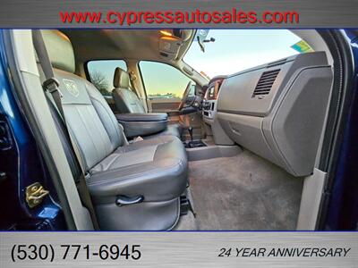 2006 Dodge Ram 2500 5.9L CUMMINS DIESEL 4X4   - Photo 13 - Auburn, CA 95603