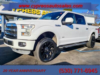 2015 Ford F-150 Lariat CREW CAB 4WD   - Photo 1 - Auburn, CA 95603