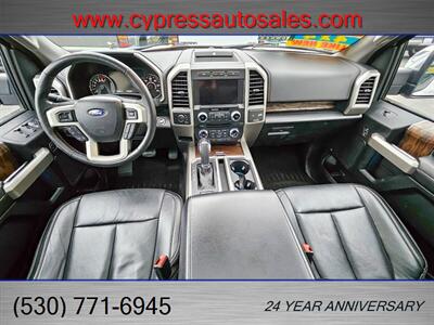 2018 Ford F-150 Lariat Crew Cab 4x4 Eco Boost   - Photo 22 - Auburn, CA 95603