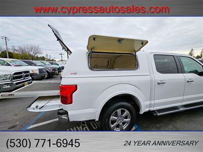 2018 Ford F-150 Lariat Crew Cab 4x4 Eco Boost   - Photo 12 - Auburn, CA 95603