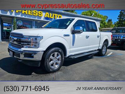 2018 Ford F-150 Lariat Crew Cab 4x4 Eco Boost   - Photo 1 - Auburn, CA 95603