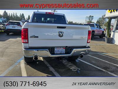 2015 RAM 1500 SLT BIG HORN CREW CAB 4X4   - Photo 4 - Auburn, CA 95603