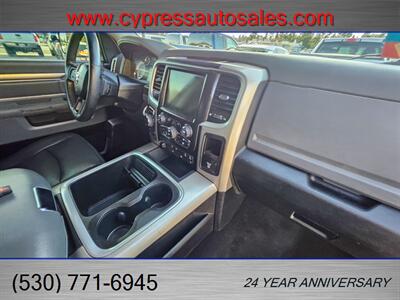 2015 RAM 1500 SLT BIG HORN CREW CAB 4X4   - Photo 18 - Auburn, CA 95603