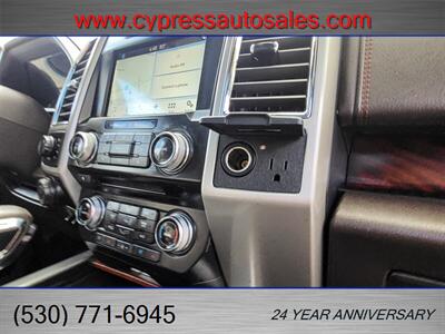 2016 Ford F-150 King Ranch CREW CAB 4X4  3.5L ECOBOOST 4X4 CREW CAB - Photo 19 - Auburn, CA 95603