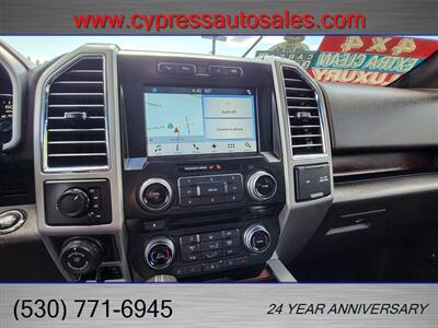 2016 Ford F-150 King Ranch CREW CAB 4X4  3.5L ECOBOOST 4X4 CREW CAB - Photo 17 - Auburn, CA 95603