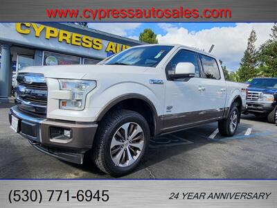2016 Ford F-150 King Ranch CREW CAB 4X4  3.5L ECOBOOST 4X4 CREW CAB - Photo 1 - Auburn, CA 95603