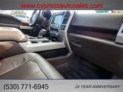 2016 Ford F-150 King Ranch CREW CAB 4X4  3.5L ECOBOOST 4X4 CREW CAB - Photo 20 - Auburn, CA 95603