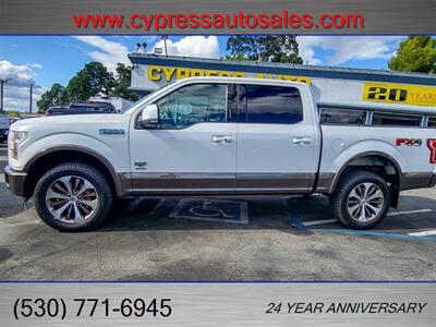 2016 Ford F-150 King Ranch CREW CAB 4X4  3.5L ECOBOOST 4X4 CREW CAB - Photo 2 - Auburn, CA 95603