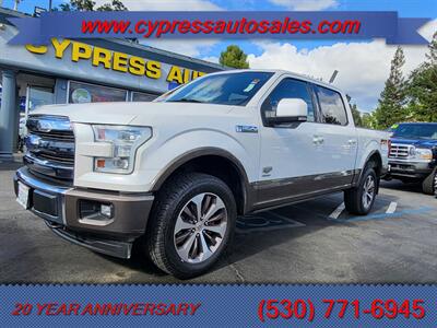 2016 Ford F-150 King Ranch CREW CAB 4X4  3.5L ECOBOOST 4X4 CREW CAB - Photo 1 - Auburn, CA 95603