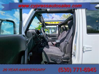2015 Jeep Wrangler Unlimited Sport 4 Door Manual Tranny   - Photo 15 - Auburn, CA 95603