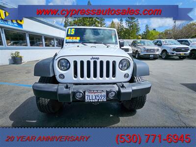 2015 Jeep Wrangler Unlimited Sport 4 Door Manual Tranny   - Photo 8 - Auburn, CA 95603