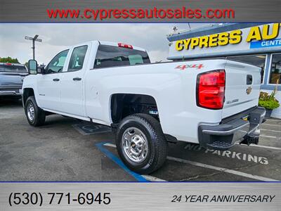 2017 Chevrolet Silverado 2500 6.6L DURAMAX DIESEL 4X4 SB - Photo 3 - Auburn, CA 95603