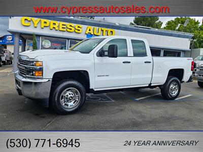 2017 Chevrolet Silverado 2500 6.6L DURAMAX DIESEL 4X4 SB - Photo 1 - Auburn, CA 95603