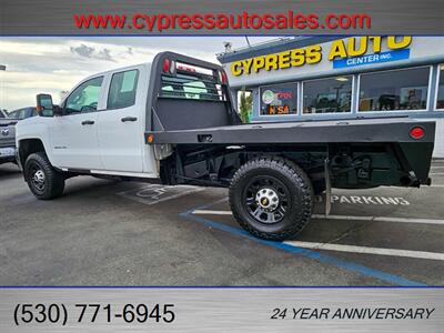 2015 Chevrolet Silverado 3500 4X4 FLAT BED LOW MILES   - Photo 3 - Auburn, CA 95603